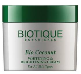 Biotique Bio Coconut Whitening Brightening Cream 50gm