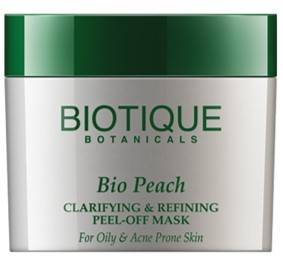 Biotique Bio Peach Clarifying Refining Peel Off Mask For Oily Acne Prone Skin 50gm