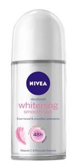 Deodorant Nivea Whitening Smooth Skin Roll On 50ml