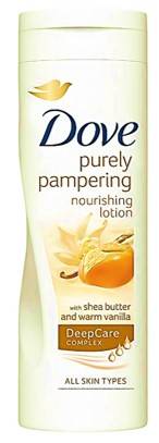 Dove Purely Pampering Nourishing Lotion With Shea Butter Warm Vanilla 400ml