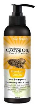 Finn Naturals Organic Castor Oil For Hair Growth 200ml
