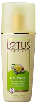 Lotus Herbals Lemonpure Turmeric And Lemon Cleansing Milk 170ml