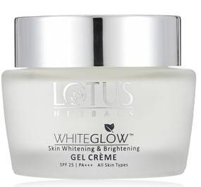 Lotus Herbals Whiteglow Skin Whitening And Brightening Gel Cream SPF 25 60gm