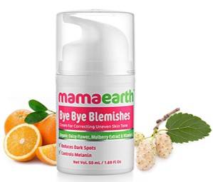 Mamaearth Bye Bye Blemishes For Pigmentation Sun Damage Spots Correction 50ml