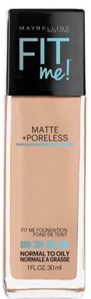 Maybelline New York Fit ME Matte With Poreless Foundation 238 Rich Tan 30ml