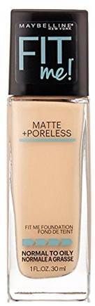 Maybelline New York Fit Me Matte With Poreless Foundation 115 Ivory 30ml