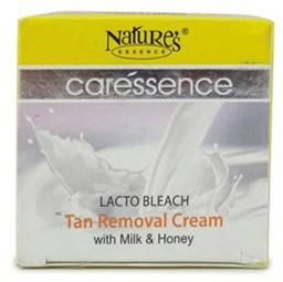 Nature S Essence Caressence Lacto Bleach Tan Removal Cream With Milk Honey 50gm