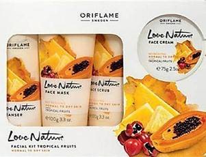 Oriflame Love Nature Facial Kit Tropical Fruits 