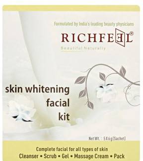 Richfeel Skin Whitening Facial Kit 6g Pack Of 5 