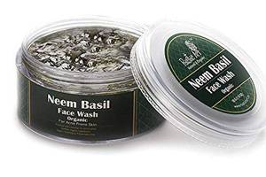 Rustic Art Organic Neem Basil Face Wash Concentrate For Deep Cleansing
