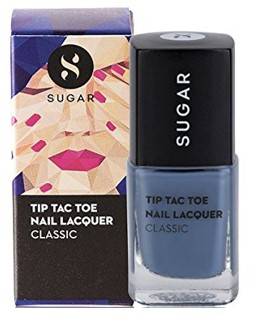 SUGAR Tip Tac Toe Nail Lacquer 015 Seal The Slate Blue Grey 