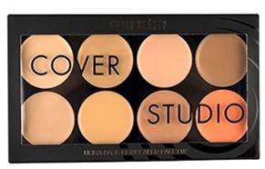 Swiss Beauty Oil And Wax Free Cover Studio Ultra Base Concealer Palette 16g Set Of 8 Colours 