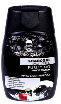 UrbanGabru Charcoal Face Wash With Apple Cider Vinegar For Pimple Acne Control And Clear Glowing Skin