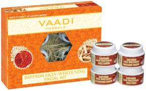 Vaadi Herbals Saffron Skin Whitening Facial Kit With Sandalwood Extract 70gm