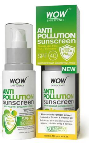 WOW Anti Pollution Sunscreen SPF 40 
