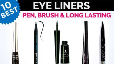 10 Best EyeLiners in India with Price - Liquid, Pen, Brush, Long Lasting, Waterproof & Artistic Eye Liners