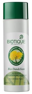 Biotique Bio Dandelion Ageless Lightening Serum 190ml