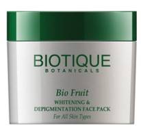 Biotique Bio Fruit Whitening And Depigmentation Face Pack 75gm