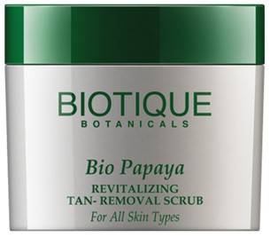 Biotique Bio Papaya Revitalizing Tan Removal Scrub For All Skin Types 75g