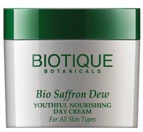Biotique Bio Saffron Dew Youthful Nourishing Day Cream For All Skin Types 50gm