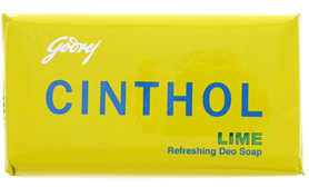 Cinthol Lime Soap 125gm