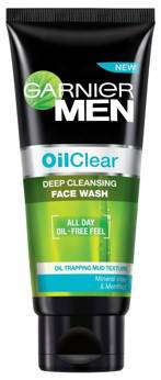GARNIER Men Oil Clear Face Wash 100gm