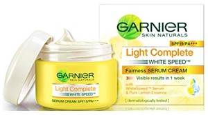Garnier Light Complete White Speed Fairness Serum Cream 40gm