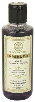 Khadi Lavender And Ylang Ylang Body Wash SLS And Paraben Free 210ml