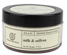 Khadi Milk Saffron Hand Cream With Sheabutter 50gm