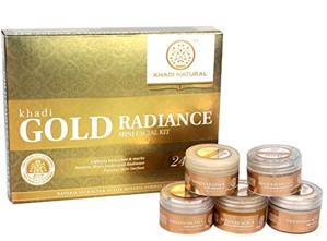 Khadi Natural Gold Radiance Mini Facial Kit 75gm