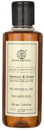 Khadi Natural Henna Rosemary And Henna Hair Oil 210ml