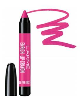 Lakme Enrich Lip Crayon Pink Burst 2 2g