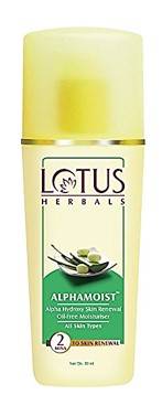 Lotus Herbals Alphamoist Alpha Hydroxy Skin Renewal Oil Free Moisturiser 80ml