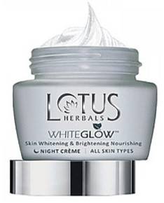 Lotus Herbals White Glow Skin Whitening And Brightening Nourishing Night Creme 60gm