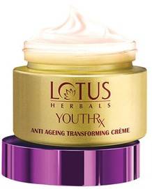 Lotus Herbals Youthrx Anti Ageing Tranforming Creme SPF 25 Pa Preservative Free 50gm