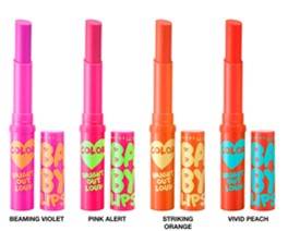 Maybelline New York Bright Out Loud Baby Lips Vivid Peach 1 9g