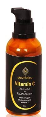 Mountainor Best Vitamin C Serum 30ml With VitaminC 20 Hyaluronic Acid VitaminE And Jojoba Oil Best For Acne Reduction Pigmentation
