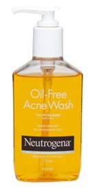 Neutrogena Oil Free Acne Wash Face Wash With Salicylic Acid 175ml