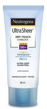 Neutrogena Ultra Sheer Dry Touch Sunblock SPF 50 88ml