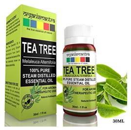 Organix Mantra Tea Tree Essential Oil For Skin Hair Face Acne Care 30ML 100 Pure Natural And Undiluted Therapeutic Grade Essential Oil