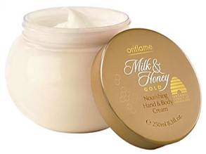 Oriflame Milk And Honey Gold Nourishing Hand And Body Cream 250g