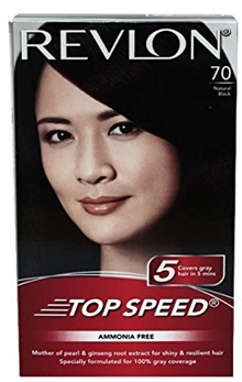 Revlon Top Speed Hair Colour Woman Natural Black 70 100gm