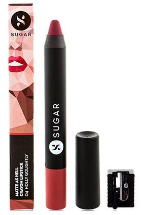 SUGAR Cosmetics Matte As Hell Crayon Lipstick 04 Holly Golightly Nude 2 8g