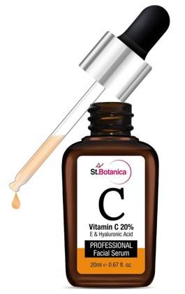 StBotanica Vitamin C 20 Vitamin E Hyaluronic Acid Fairness Brightening Facial Serum 20ml