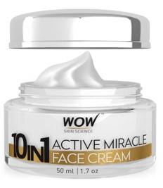 WOW 10 In 1 Active Miracle Day Cream With SPF 15 PA 50ml 