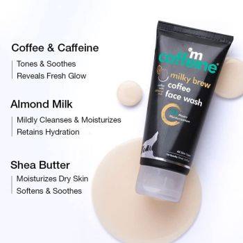 MCaffeine Milk Coffee Face Wash For Dry Skin