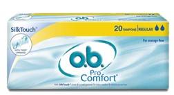 O B ProComfort Tampons Regular 20 Piece