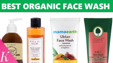 10 Best Organic Face Wash at affordable Price | Chemical Free & Herbal Face Wash
