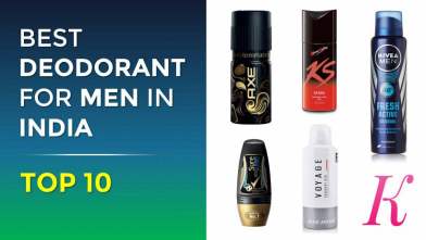Top 10 Best Deodorants for Men in India 